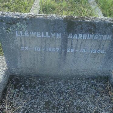 BARRINGTON Llewellyn 1867-1946