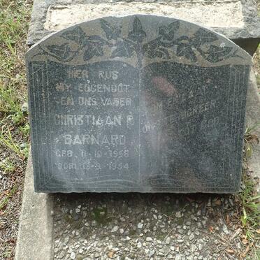 BARNARD Christiaan P. 19?8-1954