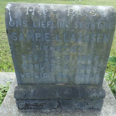 CLAASSEN Sampie 1946-1954