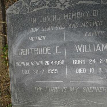 DALTON William H. 1898-1959 & Gertrude E. DE REUCK 1896-1959 _2