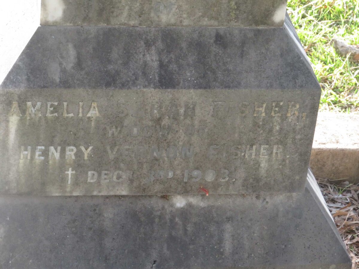 FISHER Amelia Sarah -1903