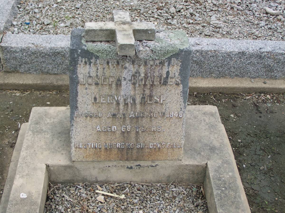 HESP Joseph Charles Mervyn -1948