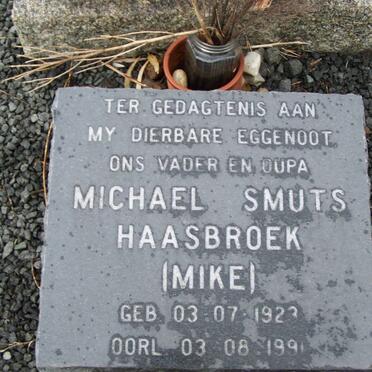HAASBROEK Michael Smuts 1923-1991