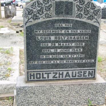 HOLTZHAUSEN Louis 1905-1949