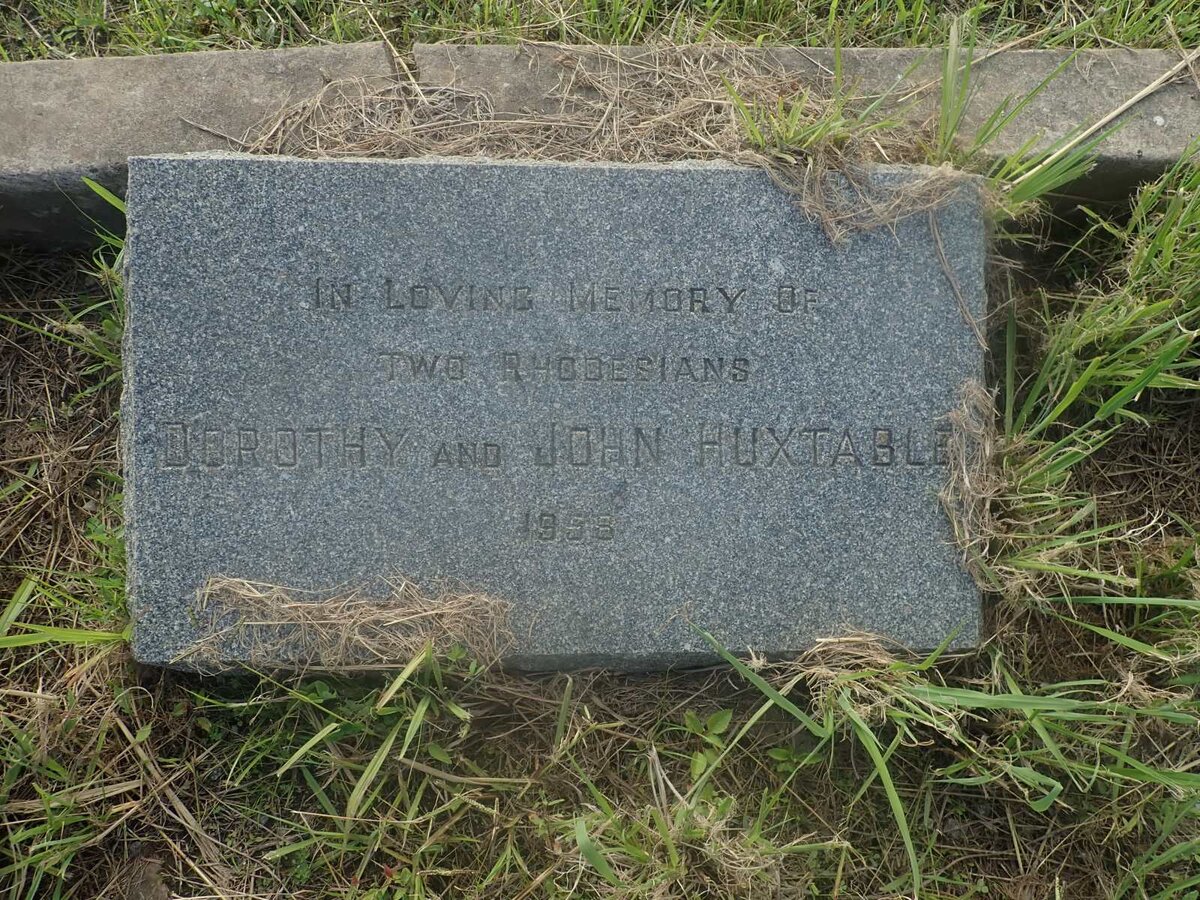 HUXTABLE John & Dorothy