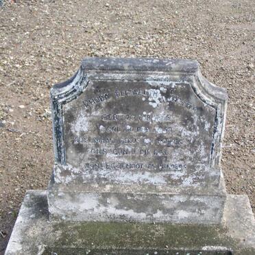 JANSEN Rhoda Elizabeth 1915-1950