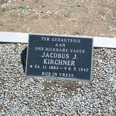 KIRCHNER Jacobus J. 1883-1942