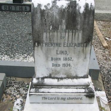 LIND Catherine Elizabeth 1852-1934