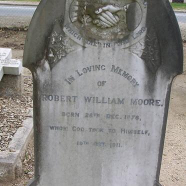 MOORE Robert William 1876-1911