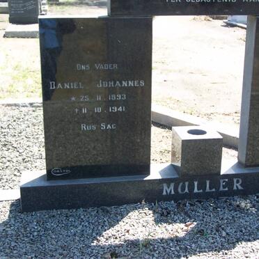 MULLER Daniel Johannes 1893-1941