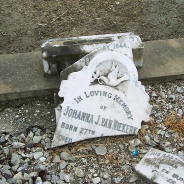 NIEKERK Johanna J., van 1844-?