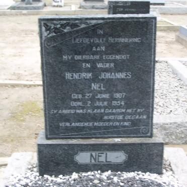 NEL Hendrik Johannes 1907-1954