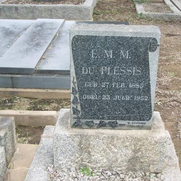 PLESSIS E.M.M., du 1885-1952
