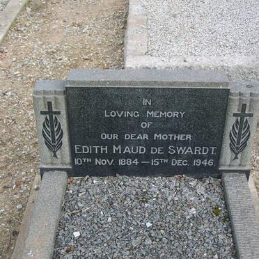 SWARDT Edith Maud, de 1884-1946