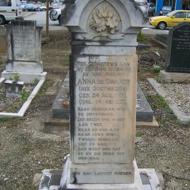 SWARDT Anna, de nee OOSTHUIZEN 1878-1937