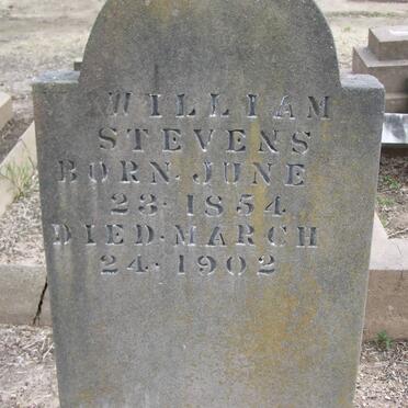 STEVENS William 1854-1902