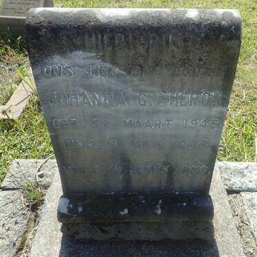 THERON Johanna C. 1945-1945