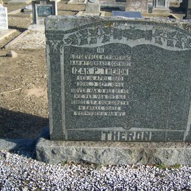 THERON Izak P. 1920-1946