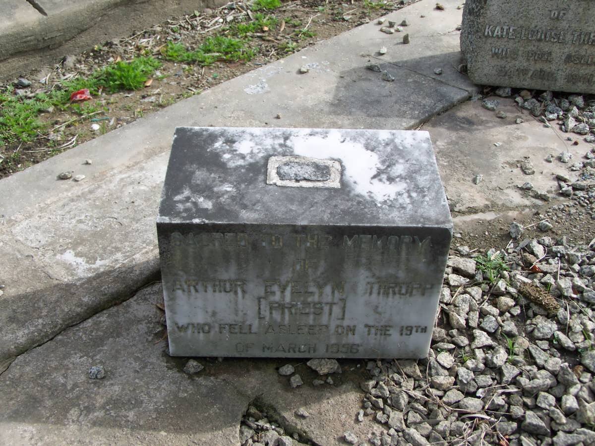 THRUPP Arthur Evelyn -1956