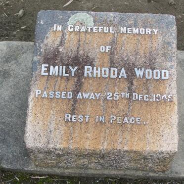 WOOD Emily Rhoda -1945