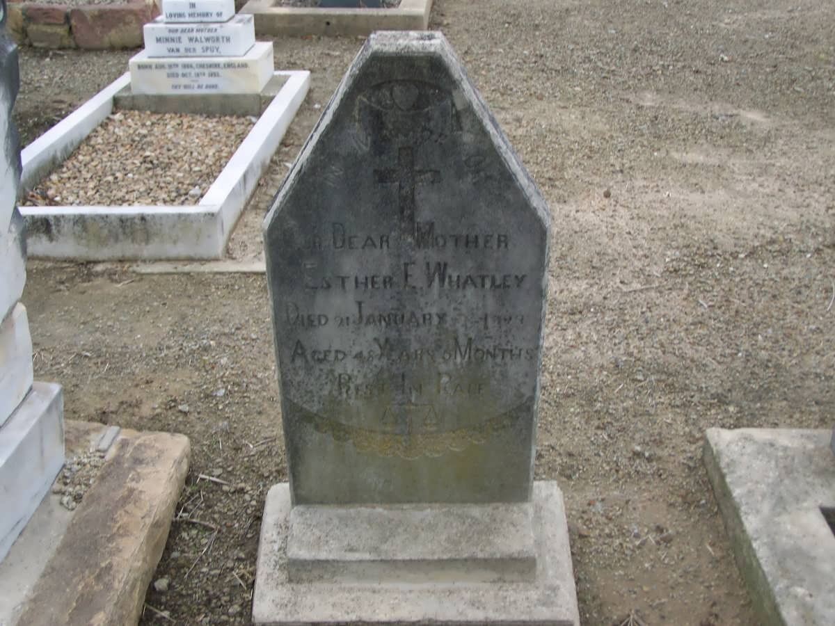 WHATLEY Esther E. -1929