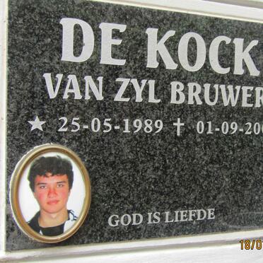 KOCK Van Zyl Bruwer, de 1989-2009