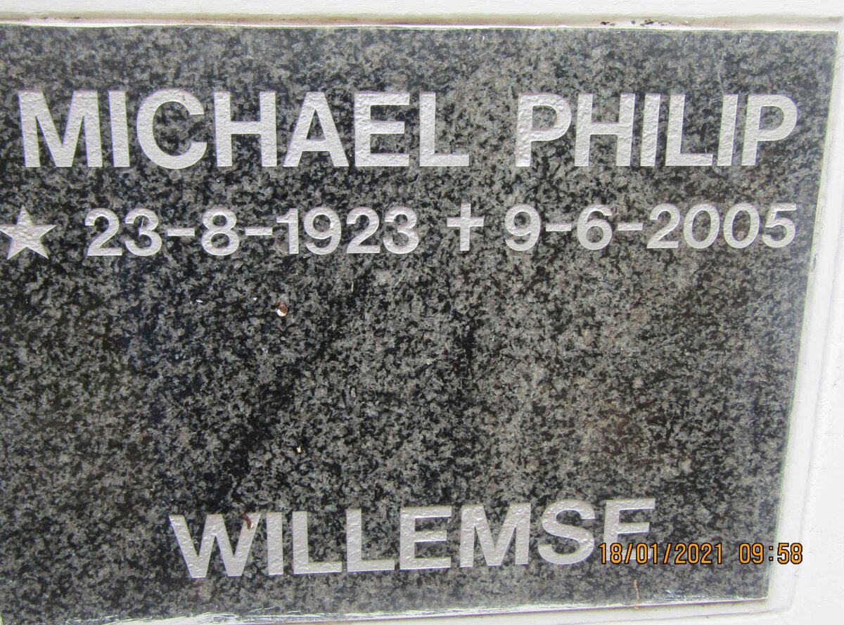 WILLEMSE Michael Philip 1923-2005