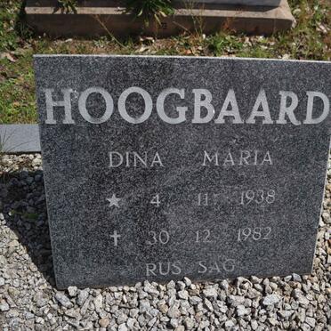 HOOGBAARD Dina Maria 1938-1982