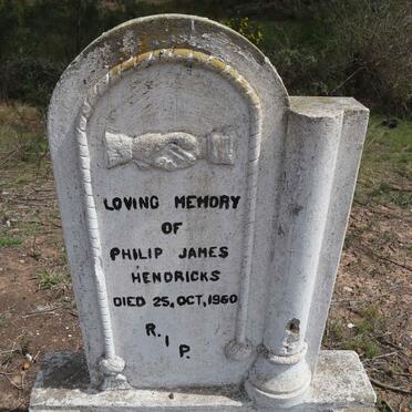 HENDRICKS Philip James -1960