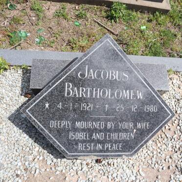 ROBERTS Jacobus Bartholomew 1921-1980 _1