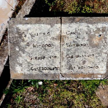 WITBOOI Niklaas 1908-2004 & Caroline 1909-?