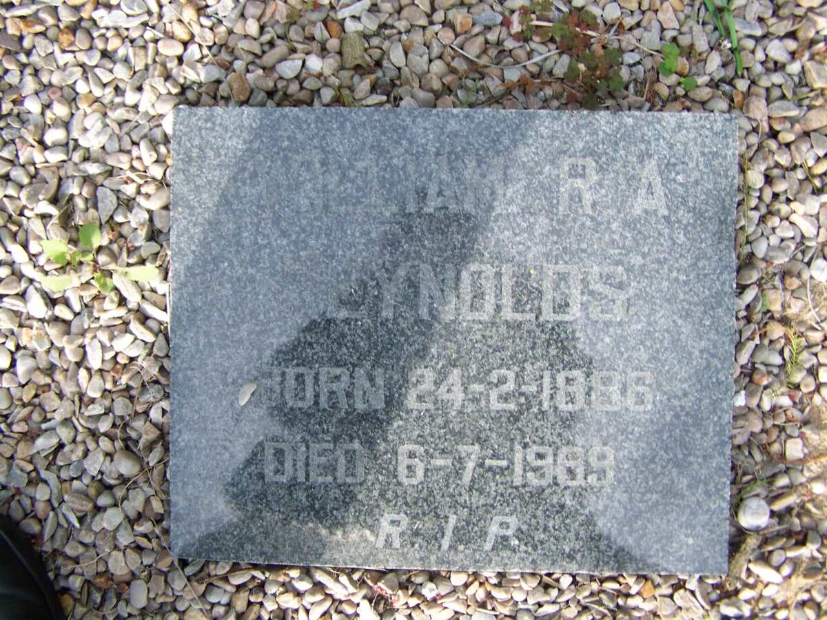 REYNOLDS William R.A. 1886-1989