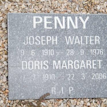 PENNY Joseph Walter 1910-1976 &amp; Doris Margaret 1910-2006