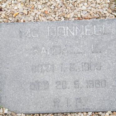 McDONNELL Randal E. 1909-1980