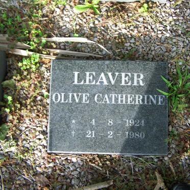 LEAVER Olive Catherine 1924-1980