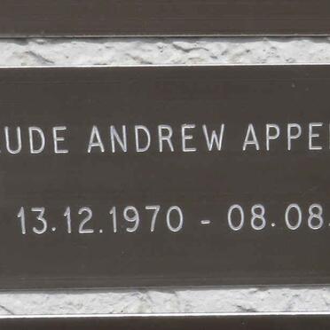 APPELS Claude Andrew 1970-2012