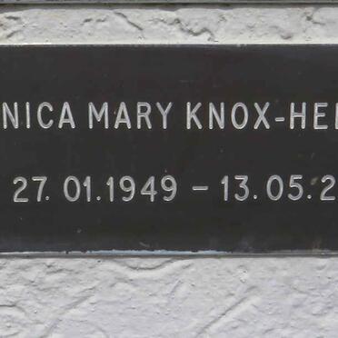 HEMMINGS Monica Mary, KNOX- 1949-2003