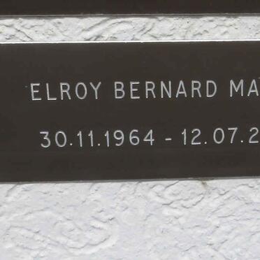 MAKAN Elroy Bernard 1964-2014
