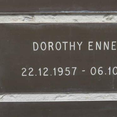 ENNENGA Dorothy 1957-2007
