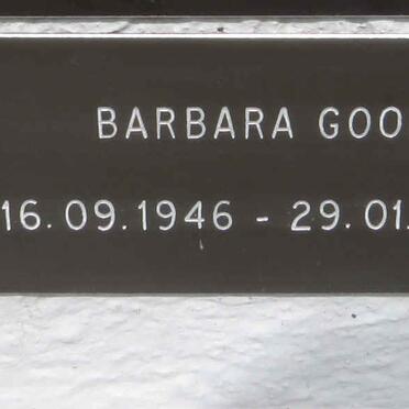 GOOD Barbara 1946-2012