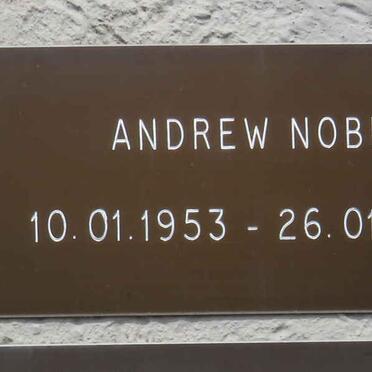 NOBLE Andrew 1953-2020
