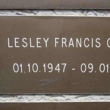 GRANT Leslie Francis 1947-1975