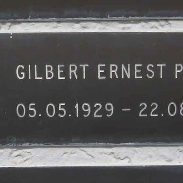 PETERS Gilbert Ernest 1929-2002