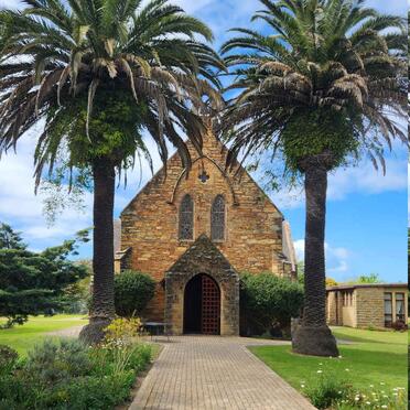 Western Cape, GEORGE, St Mark's Cathedral, church yard