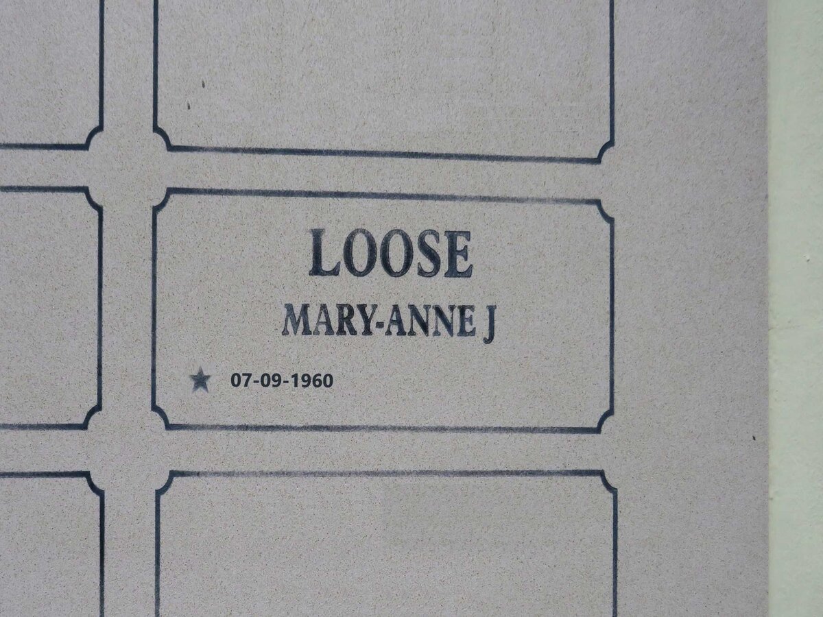 LOOSE Mary-Anne J. 1960-
