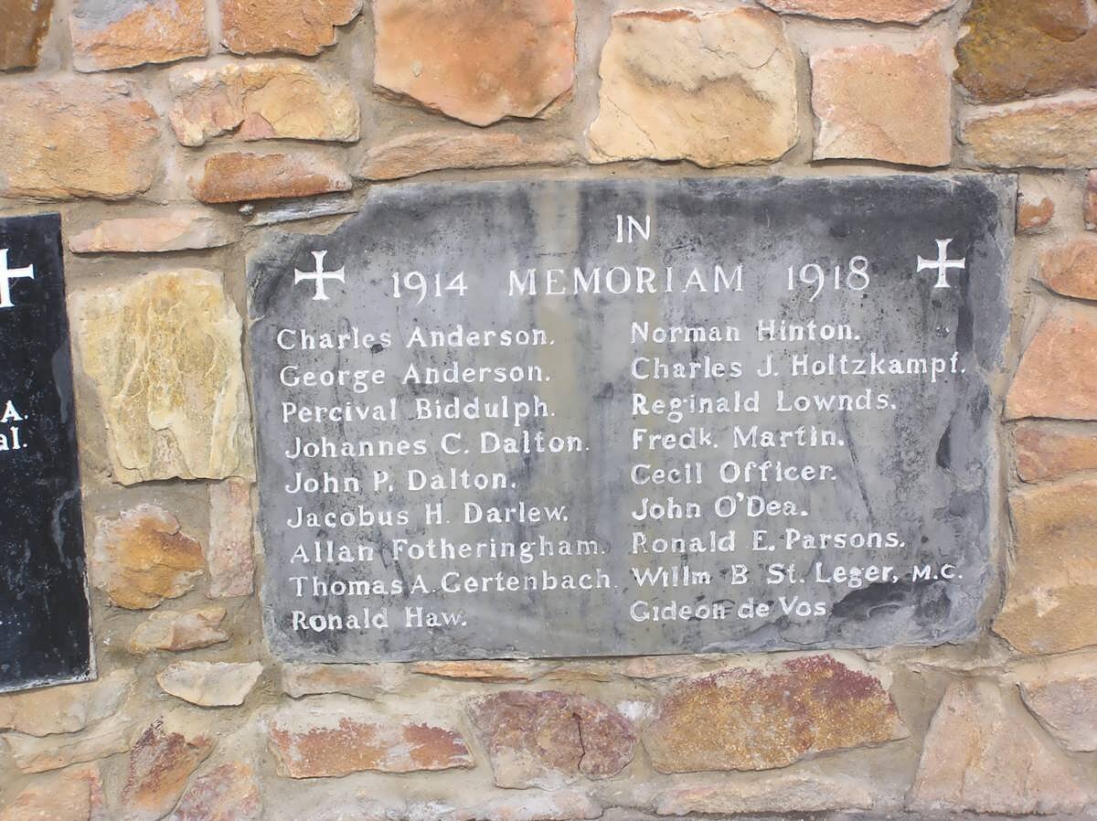 WORLD WAR 1 - In Memoriam 1914-1918