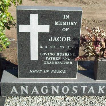 ANAGNOSTAKIS Jacob 1929-2008