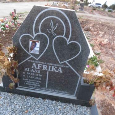 AFRIKA Klaas 1970-2021