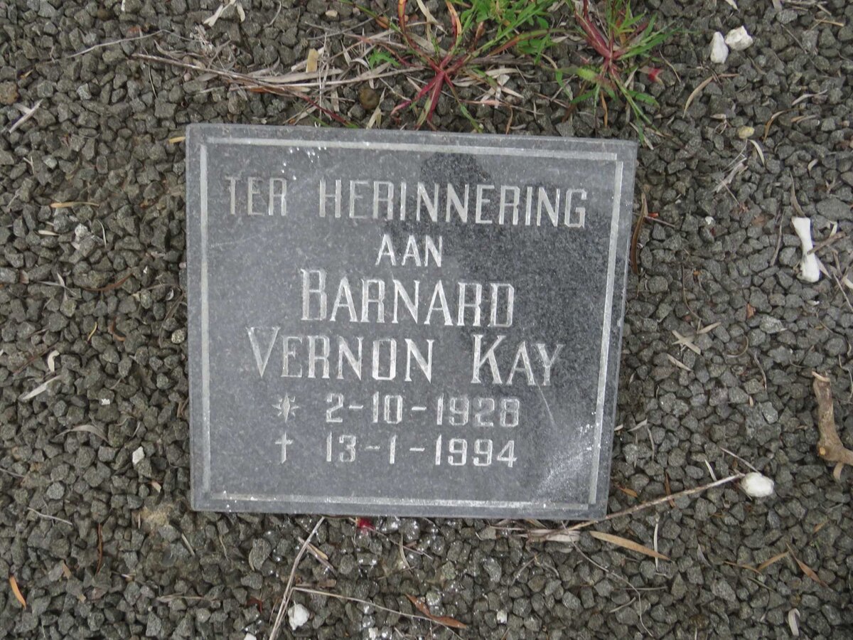 BARNARD Vernon Kay 1928-1994