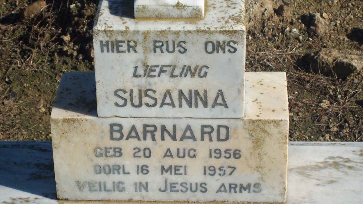 BARNARD Susanna 1956-1957
